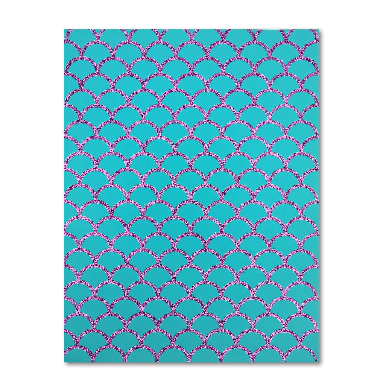 20 Pack: 9" x 12" Mermaid Scales Foam Sheet by Creatology™